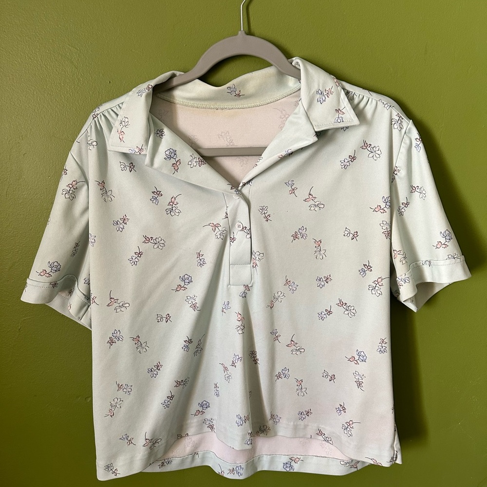 Floral Print Vintage Shirt